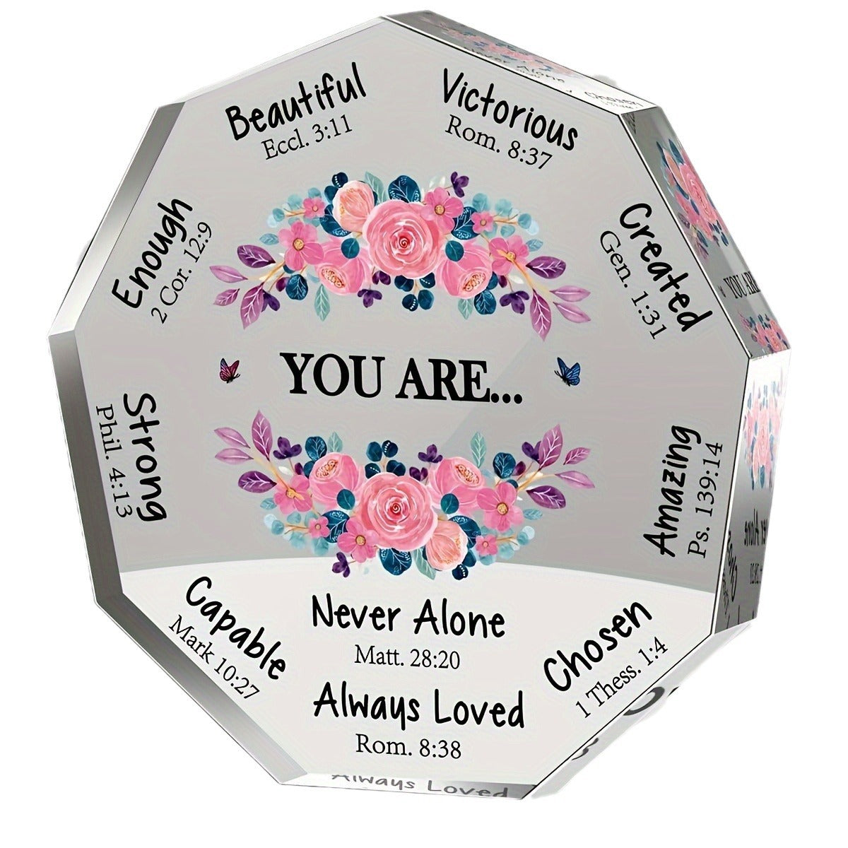 Mother's Day Polygonal Acrylic Ornaments
