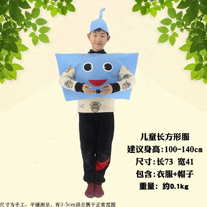 Children's Fruit and Vegetable Costume Environmental-Friendly