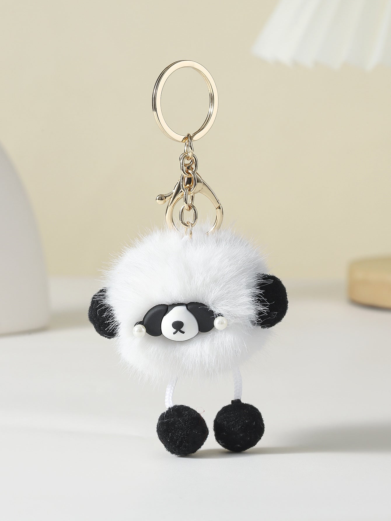 Cartoon Cute Plush Bear Keychain Creative Keychain