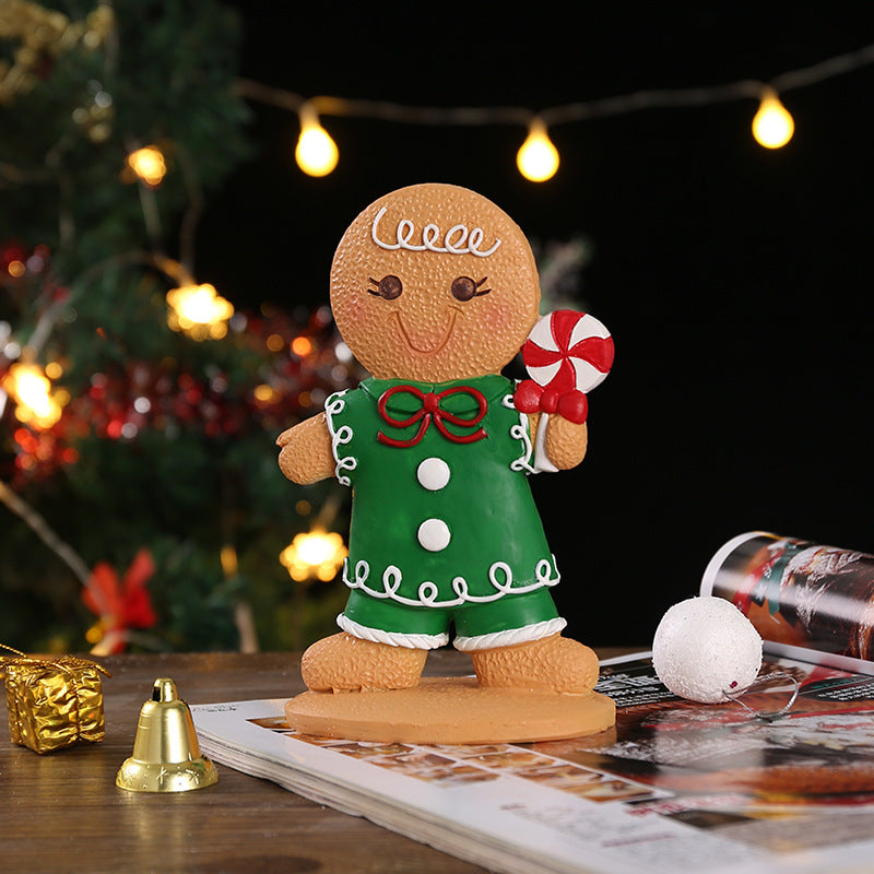 Christmas Gingerbread Resin Ornaments