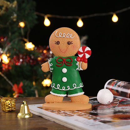 Christmas Gingerbread Resin Ornaments