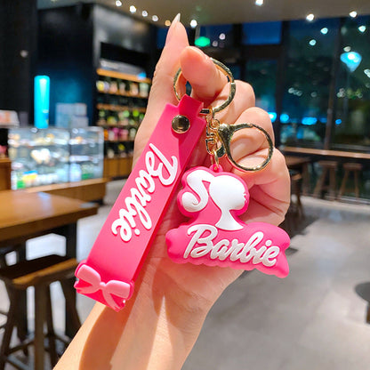 Pink Cute Keychain Creative Keychain
