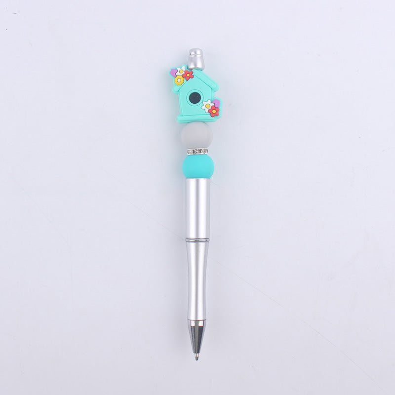 Cartoon Greenhouse Silicone DIY Bead Pen