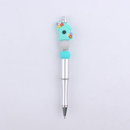 Cartoon Greenhouse Silicone DIY Bead Pen