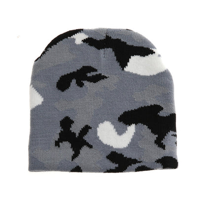 Wholesale Children's Warm Hat Fur Ball Christmas Tree Jacquard Knitted Hat