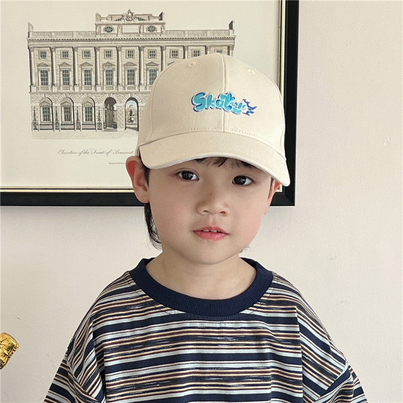 Half Hollow Top Fashion Casual Sunshade Children's Baseball Cap