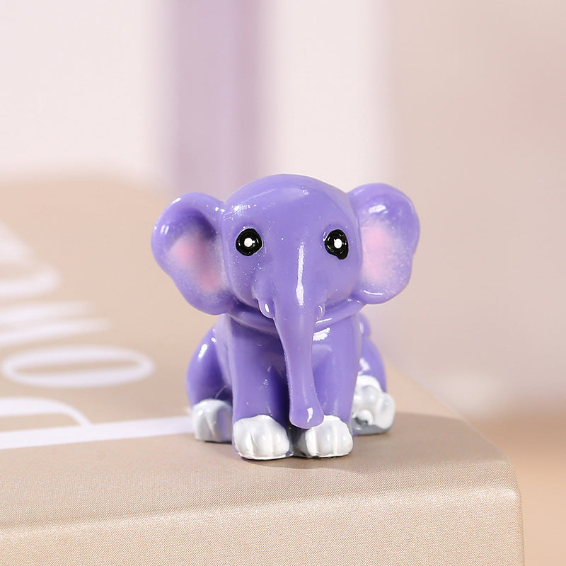 Elephant Resin Ornaments