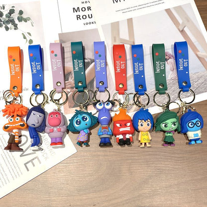 Cartoon Anime Characters PVC Soft Creative Keychain