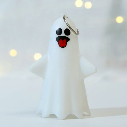Halloween LED Ghost Decoration Plastic Ornaments