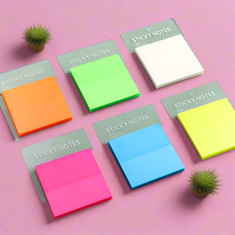 Transparent Colored PET Convenience Stickers