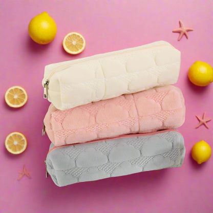Short Plush Cloud Pencil Case