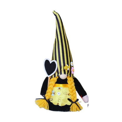 Bee Festival Faceless Doll Fabric Ornaments