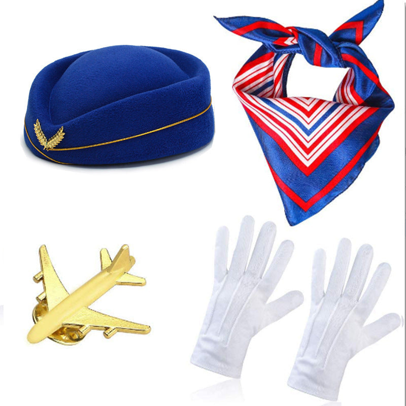 Wholesale 50pcs Halloween Masquerade Stewardess Cosplay Cosplay Props