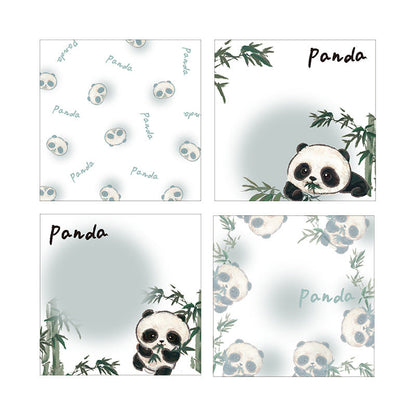 Cartoon Cute Panda Paper Sticky Notes