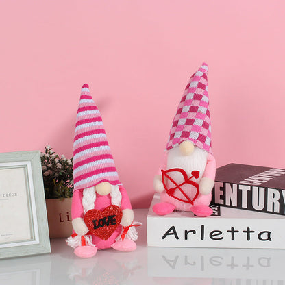 Valentine's Day Cupid Love Fabric Dolls