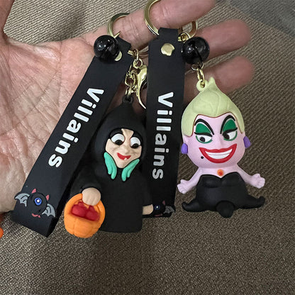 Cartoon Cute PVC Silicone Keychains Creative Keychain