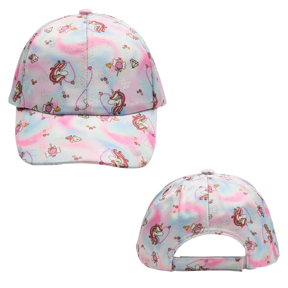 Polyester Kids Unicorn Kids Baseball Cap
