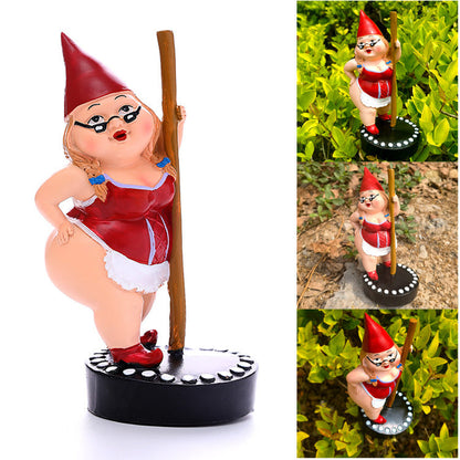 Steel Pipe Dancer Resin Ornaments