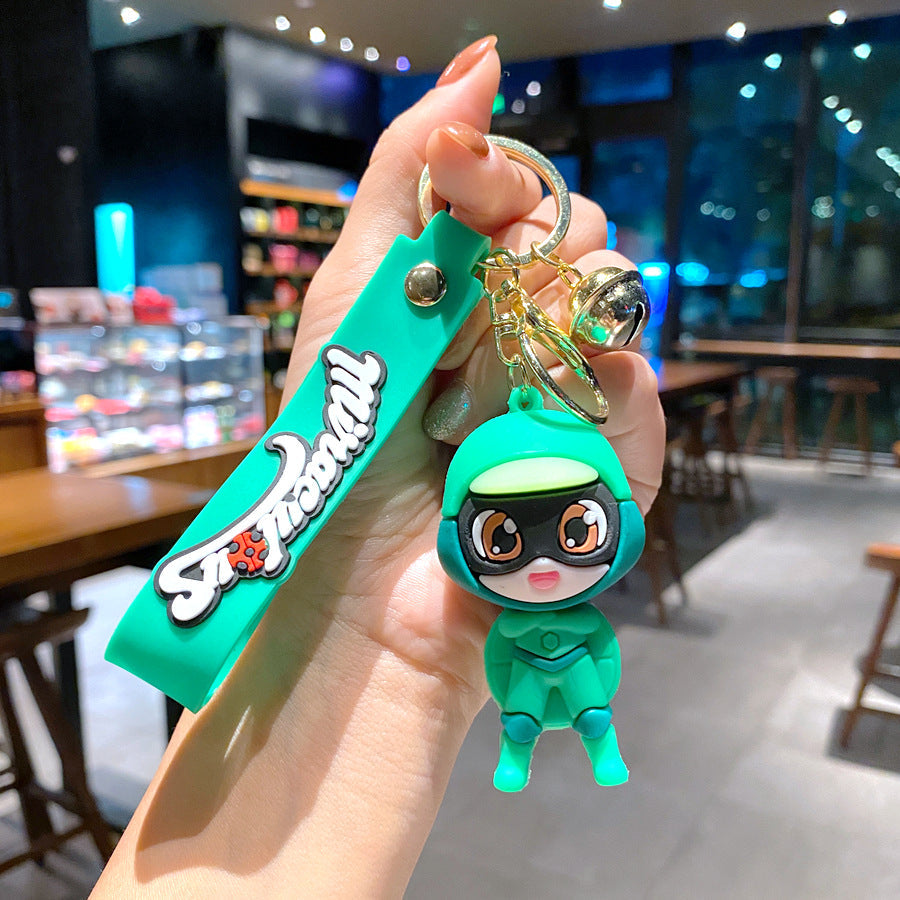 Cartoon Anime PVC Soft Keychain Creative Keychain