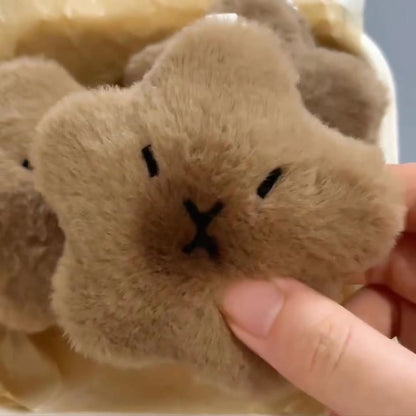 Cute Pufferfish Plush Ball Keychain