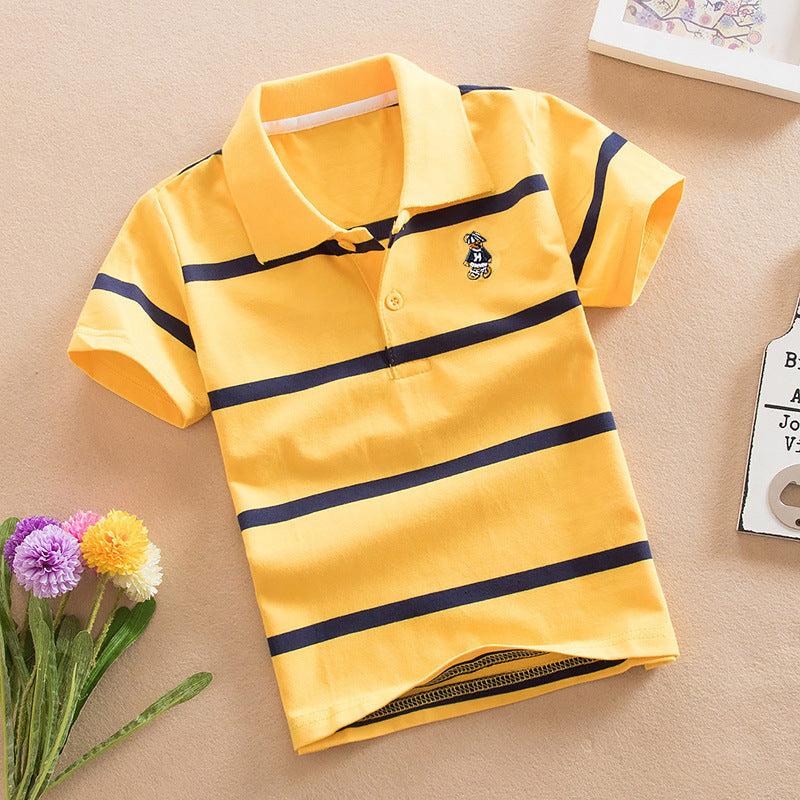Wholesale Cotton Stripes Summer Baby Clothes