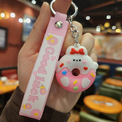Cartoon PVC Soft Keychains Cute Keychain