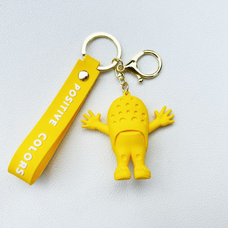 Slippers PVC Keychain