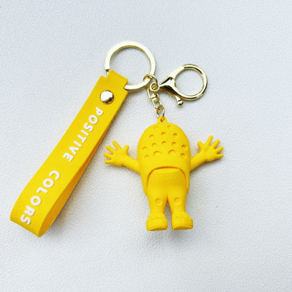 Slippers PVC Keychain