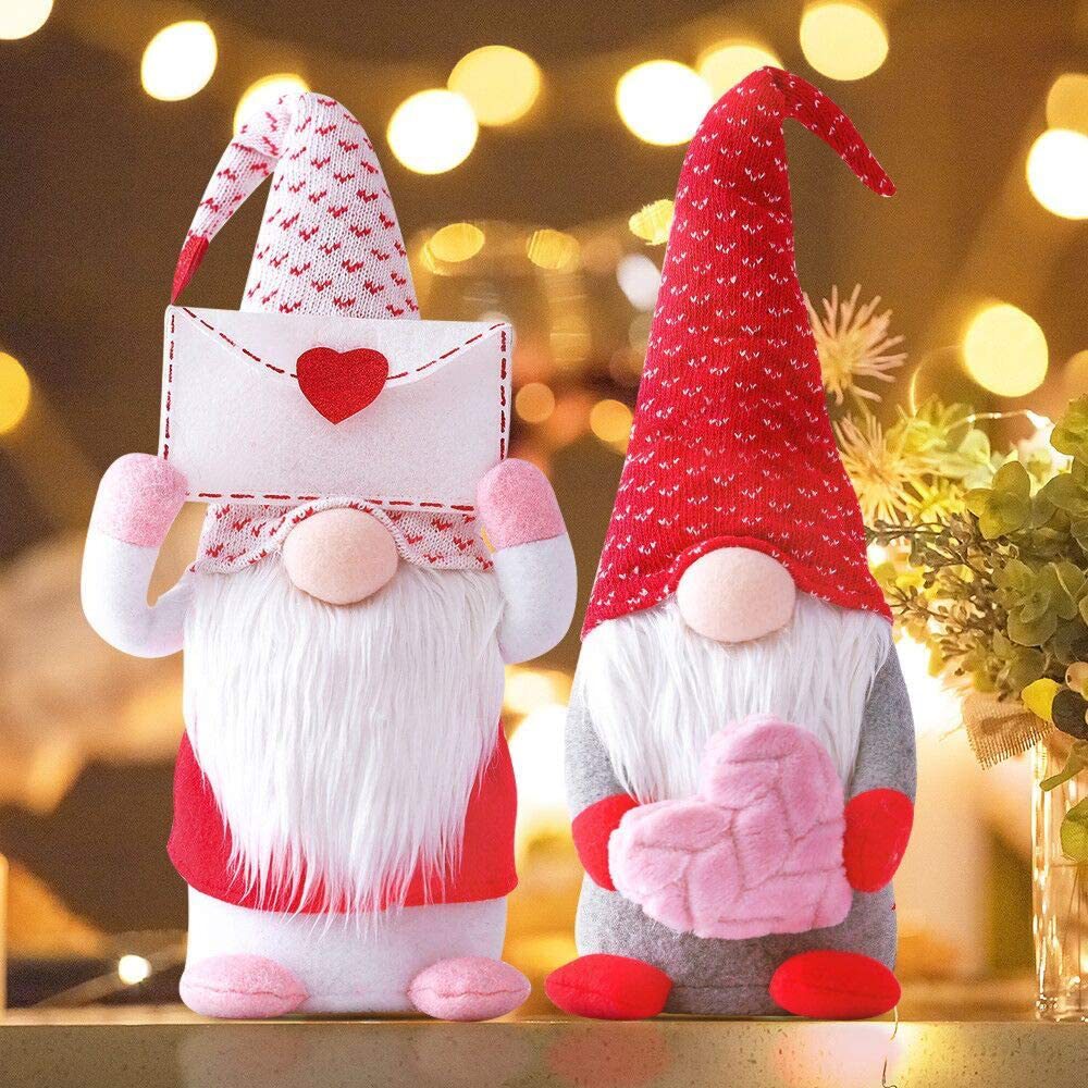 Non-woven Envelope Love Faceless Doll Ornament