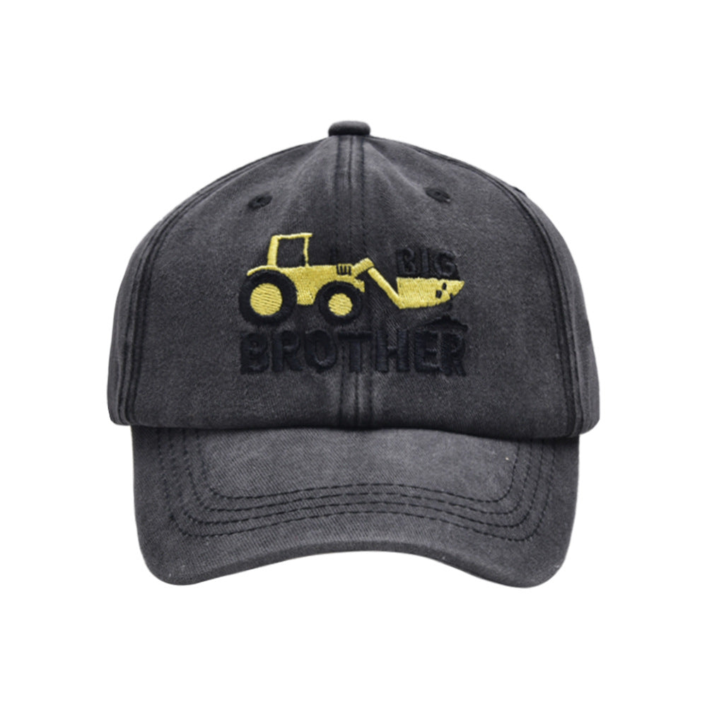 Cotton Embroidered Small Car Children's Baseball Caps