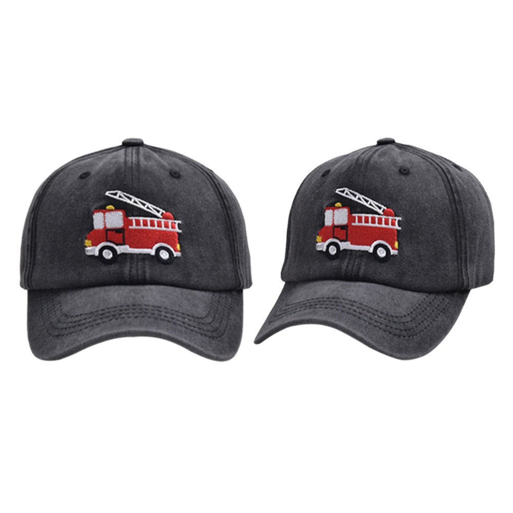 Cotton Embroidered Small Car Children's Baseball Caps