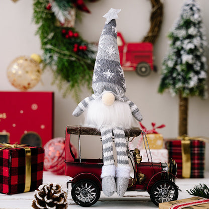 Christmas Decorations Faceless Doll Forest Old Man Snowflake