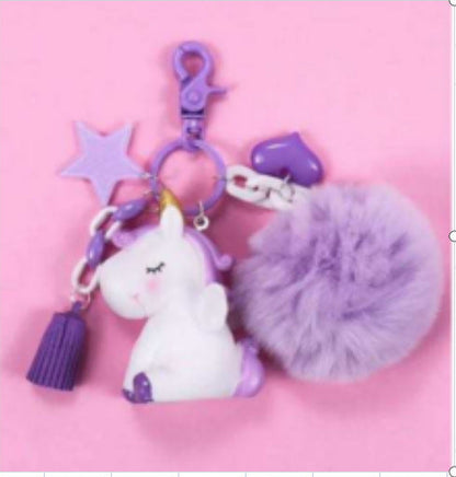 Fur Ball My Little Pony Resin Keychain