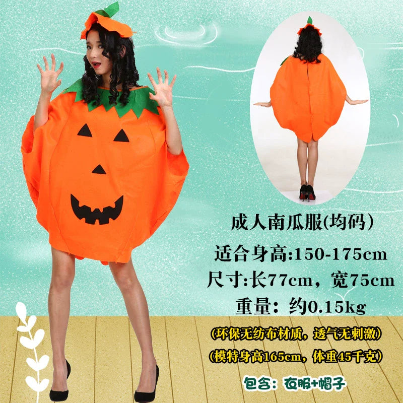 Children's Fruit and Vegetable Costume Environmental-Friendly