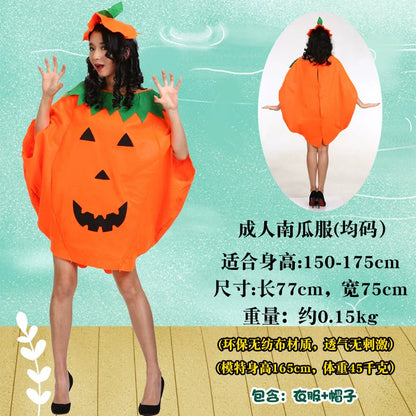 Children's Fruit and Vegetable Costume Environmental-Friendly