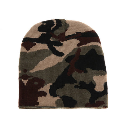 Wholesale Children's Warm Hat Fur Ball Christmas Tree Jacquard Knitted Hat