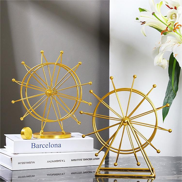 Rotating Ferris Wheel Iron Ornaments