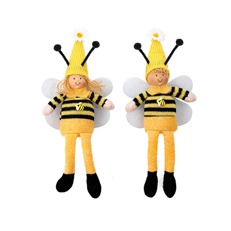 Honey Bee Festival Dwarf Doll Fabric Ornaments