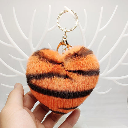 Imitation Otter Rabbit Fur Leopard Pattern Love Fur