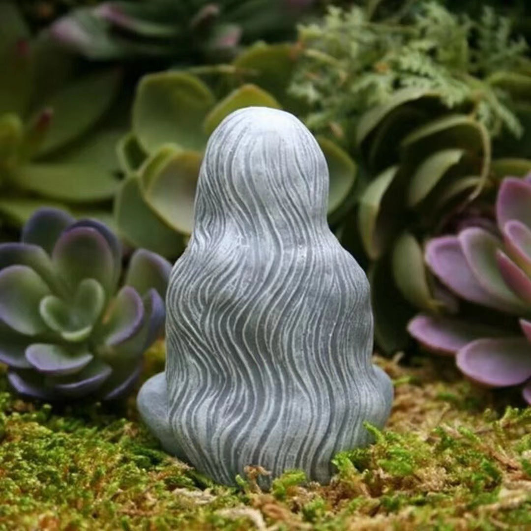 Resin Statue Moon Goddess Mother Earth Ornament
