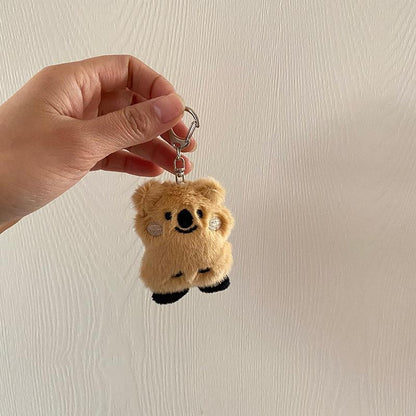 Cute Koala Plush Doll Keychain