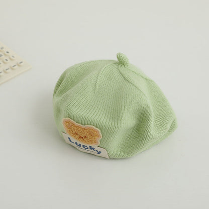 Wholesale Children's Woolen Bear Beret