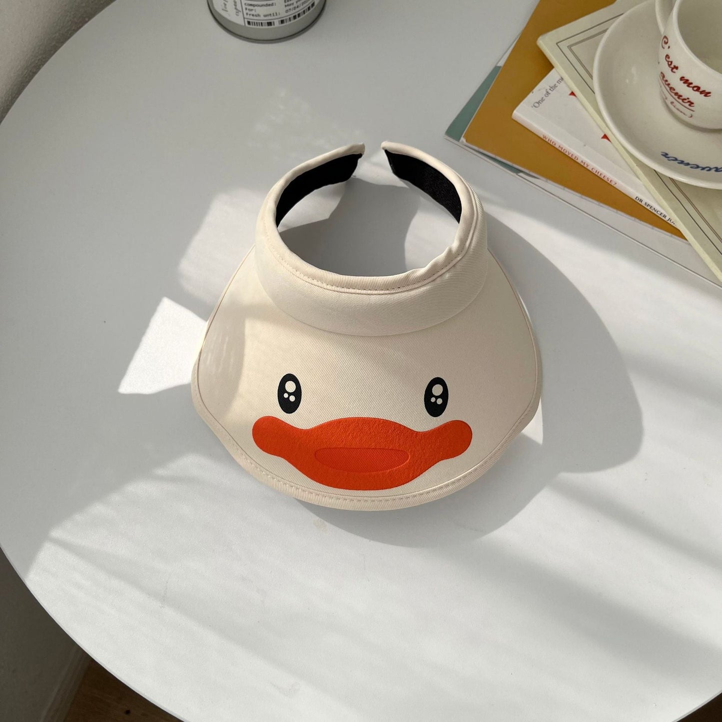 Summer Children's Cotton Cartoon Little Yellow Duck Empty Hat