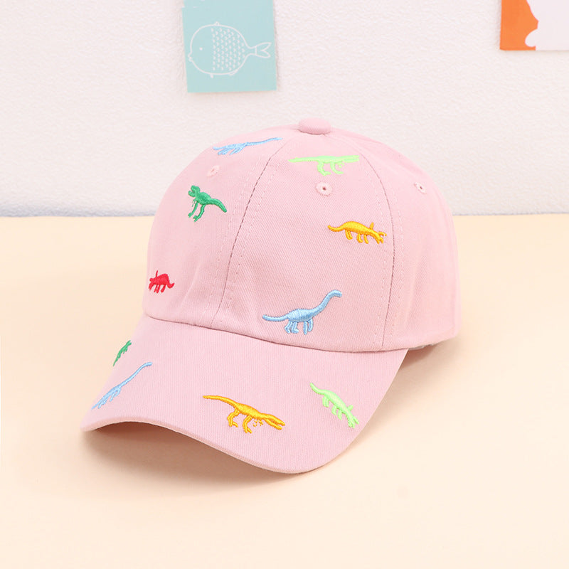 Cotton Kids Embroidered Cartoon Baseball Cap