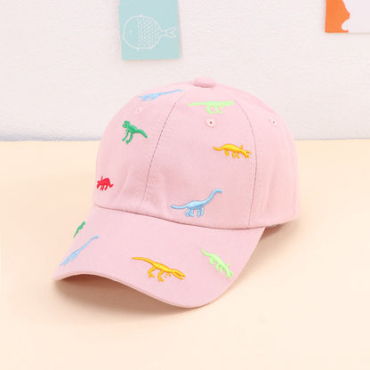 Cotton Kids Embroidered Cartoon Baseball Cap