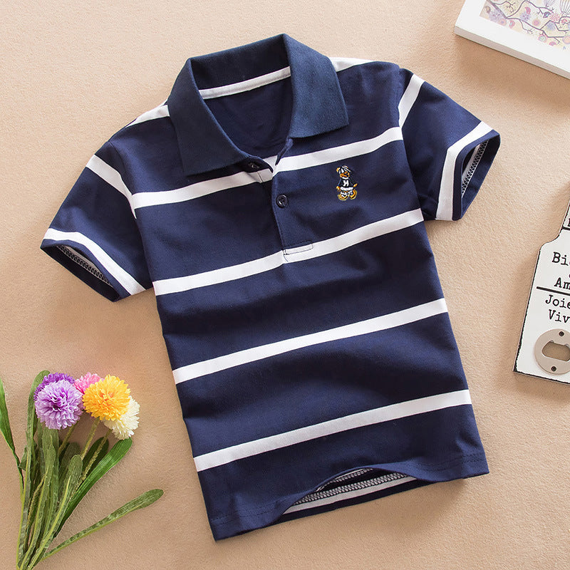 Wholesale Cotton Stripes Summer Baby Clothes