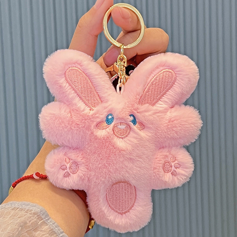 Rabbit Cute Plush Keychains