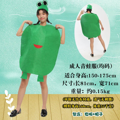 Children's Fruit and Vegetable Costume Environmental-Friendly