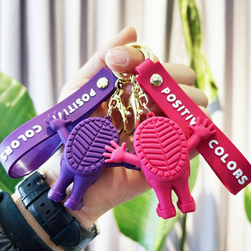 Slippers PVC Keychain