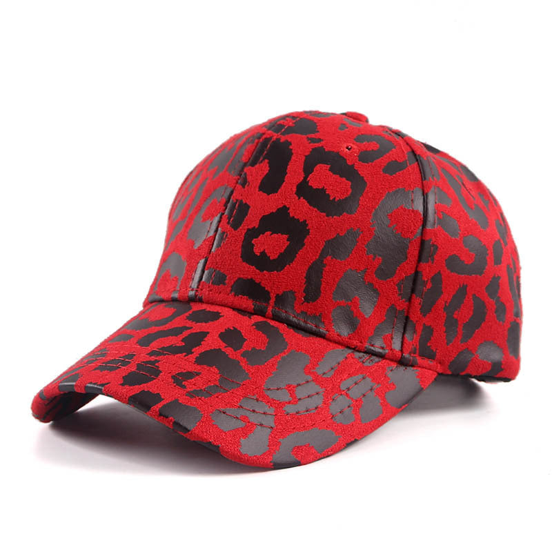 Cotton Leopard Print Children's Baseball Cap